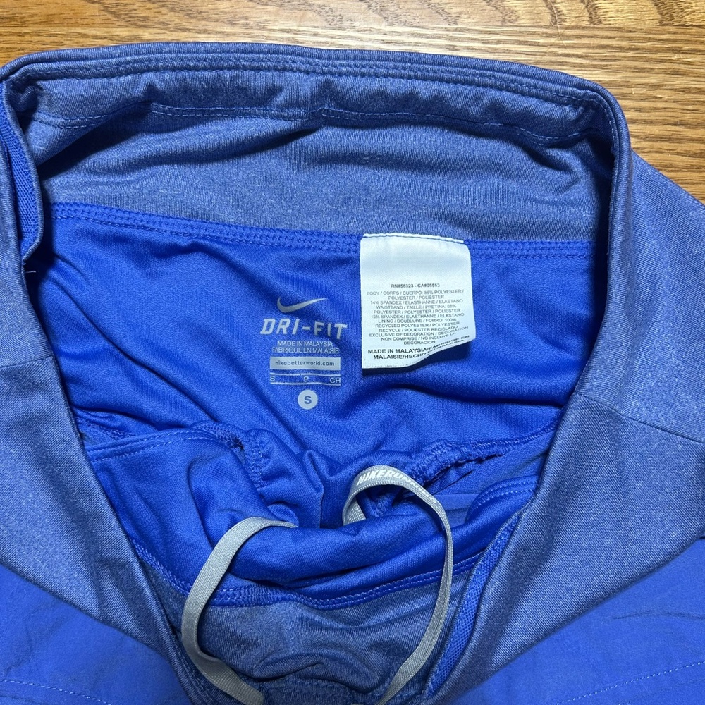Nike Women’s Royal Blue Athletic Running Shorts - Picture 3 of 7